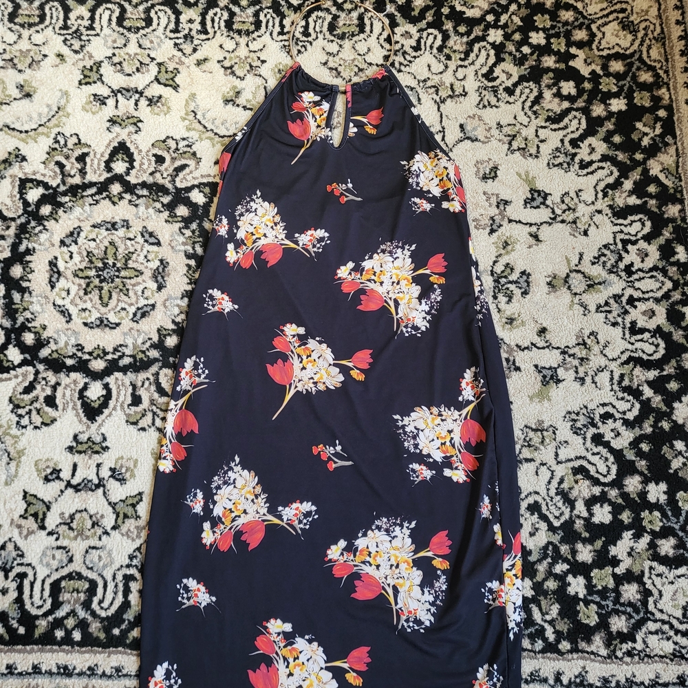 KOAJ Glam Floral Halter Dress